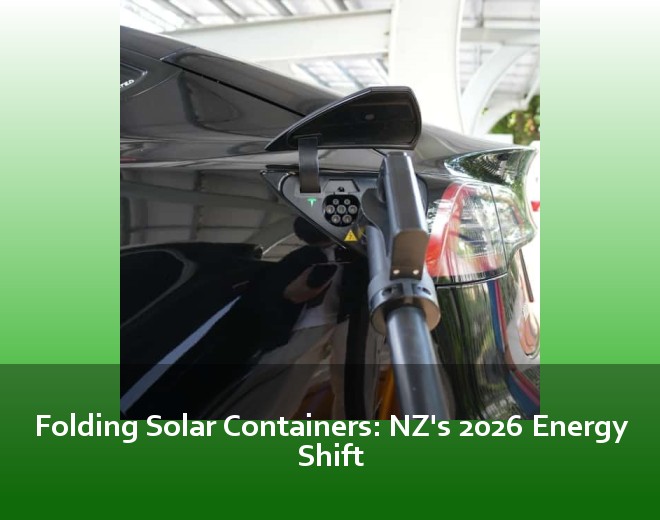 Folding Solar Containers: NZ's 2026 Energy Shift